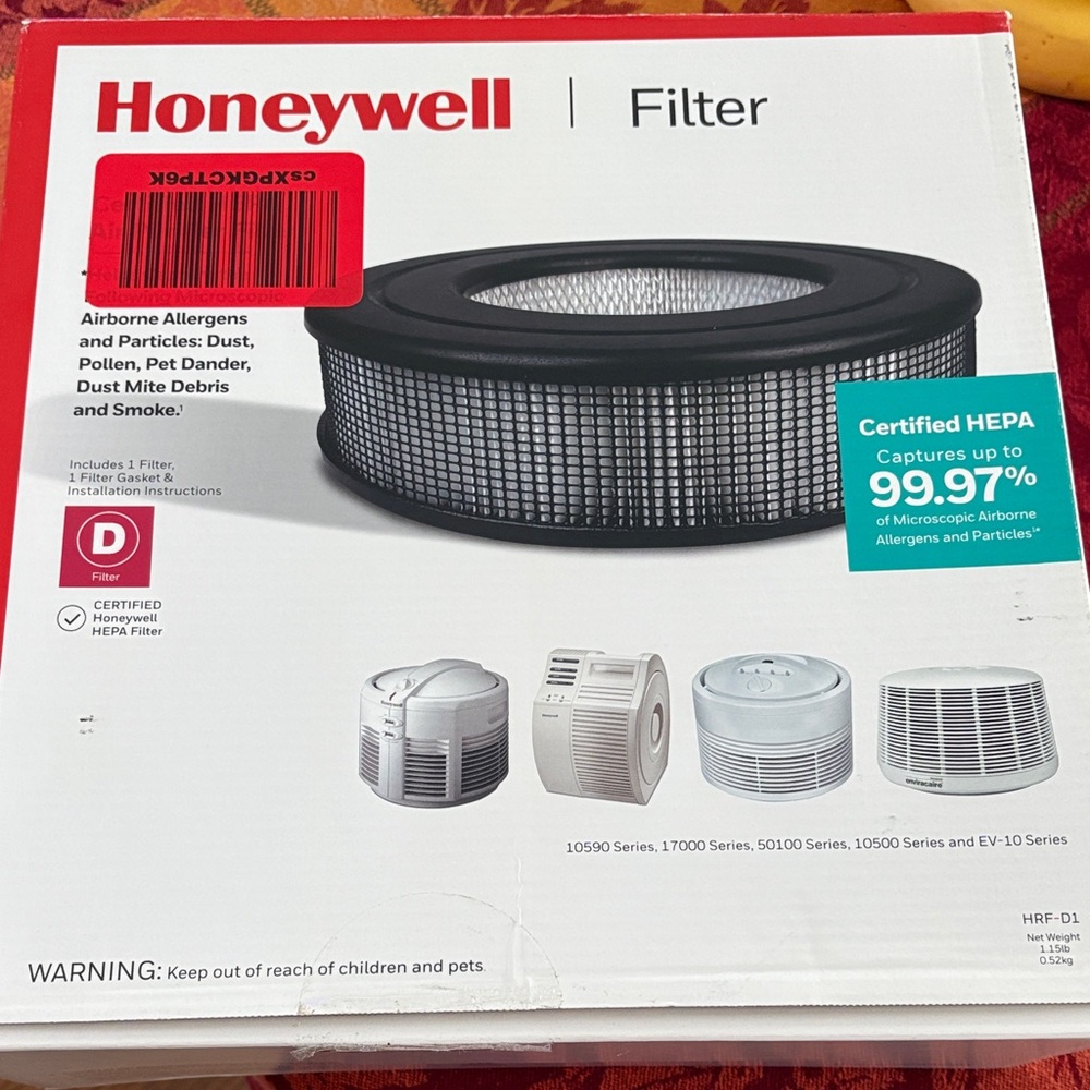 NWOT Honeywell Air Filter with HEPA Technology